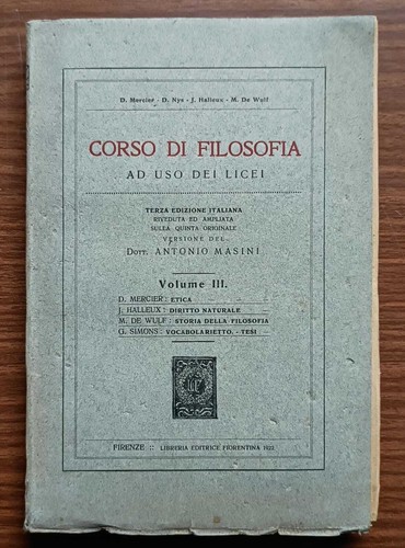Corso filosofia uso dei - di,