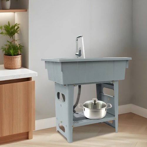 Lavabo singolo grigio lavabo