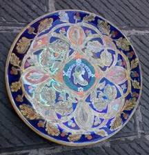 Grande Piatto Ceramica Lustro