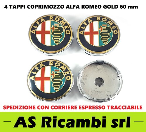 Tappi coprimozzo alfa - coprimozzo, romeo