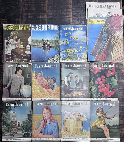 1940 vintage farm journal - 1940’s,