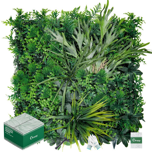 Grooy 20x20 grass wall 12pcs - grooy,