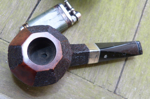 Les wood silver bulldog pipa - bulldog,