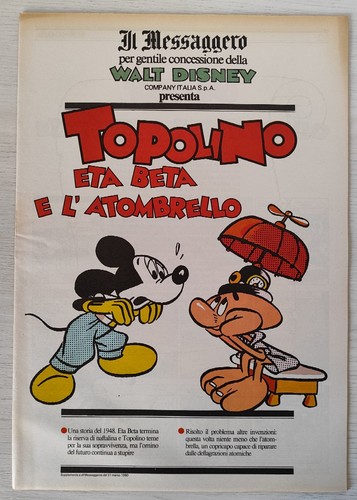 Walt disney messaggero - il,