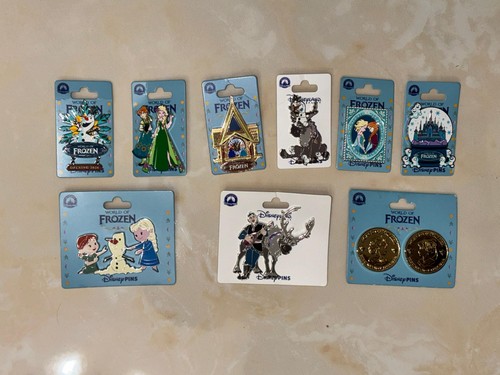 Disneyland paris set 9 pins - disneyland,