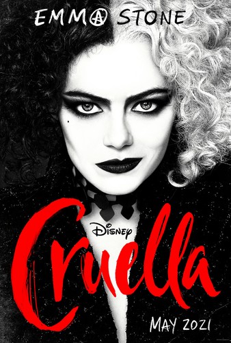 Cruella poster crudelia - cruella,