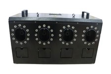 Macchina Fumo Bolle 1500W RGBW Smoke Bubble Machine scoppio bolle con fumo reale