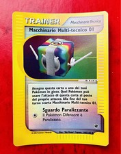 Lotto Carte Pokemon Macchinario Multi-tecnico 01 144/165 Expedition Ita Reverse