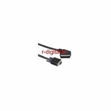 CAVO SCART a VGA maschio 15 poli M/M 1,8Mt PROLUNGA CONVERTITORE ADATTATORE 