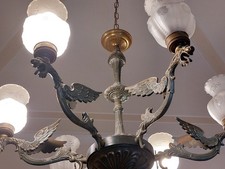 Lampadario vintage anni 70 in