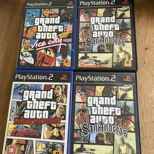Pacchetto giochi gta ps2 - giochi, x4
