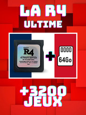 🎮 2026 - Cartouche R4 Nintendo DS, DS Lite, DSi, 2DS New 3DS XL + 3200 Jeux