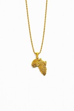 Collana Africa Oro - Ciondolo