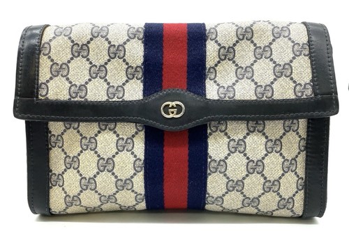 Gucci supreme navy tela in - gucci, gg