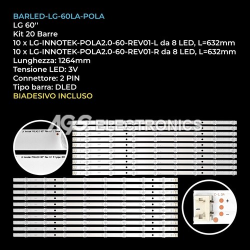 Kit barre strip led - kit,