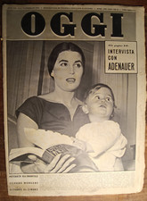 Anni 50/60 Rivista Oggi con