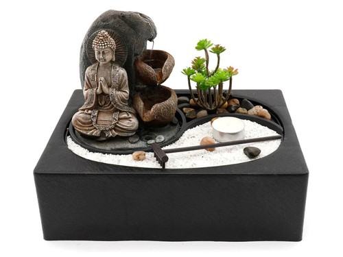 Buddha zen garden water - garden,