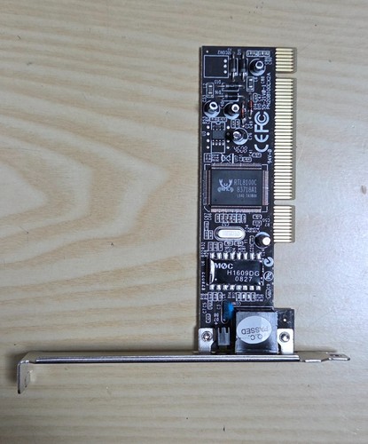 Scheda rete pci - rete, realtek