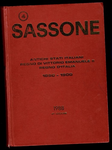 Catalogo sassone 1850 - 1850/1900, del