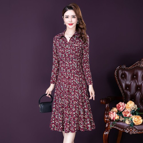 Donna floreale midi - floreale,