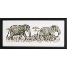 Set per punto croce permin - set,