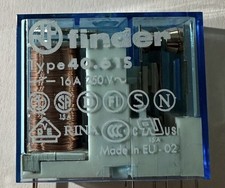 Finder 40.61.7.005.0000 Relè di potenza, 5 Vdc, SPDT, 16 A