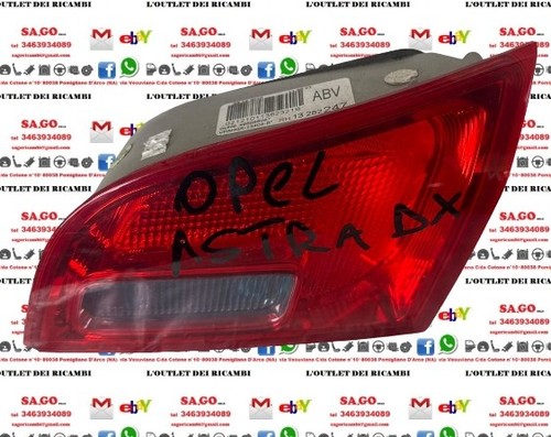 Stop fanale int cofano - stop,