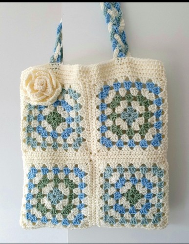 Borsa mano all uncinetto - borsa,