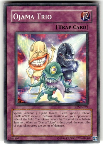 Ojama trio dp2 en027 - trio, duelist