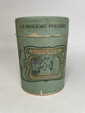 BARATTOLO ROBERTS BOROTALCO FORMATO GRANDE VINTAGE SCATOLA Vuota Cartone #40