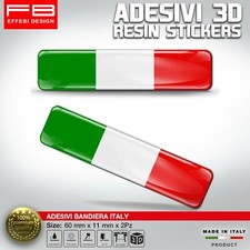 Adesivi resinati bandiera - adesivi,