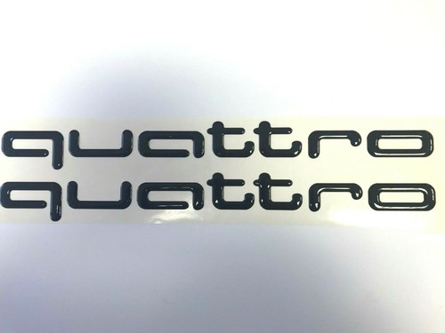 Quattro audi adesivi - adesivi,,