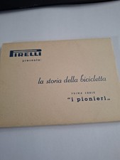 set di 7 cartoline vintage Pirelli prima serie 'i pionieri'