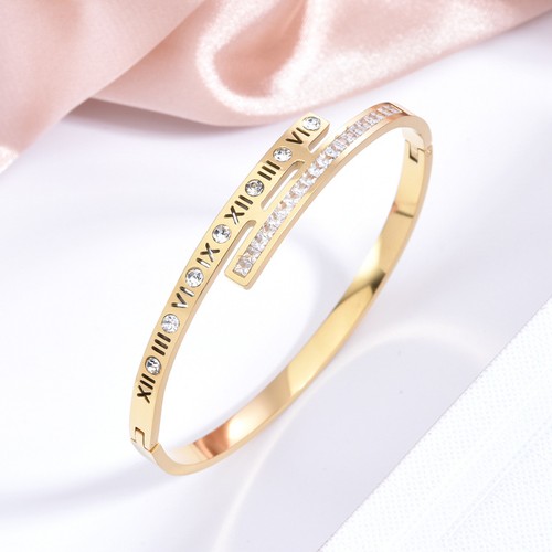 Bracciale lettera romana - , in
