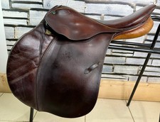 Sella da salto 17 1/2" C (MW) Stubben Siegfried II - Marrone