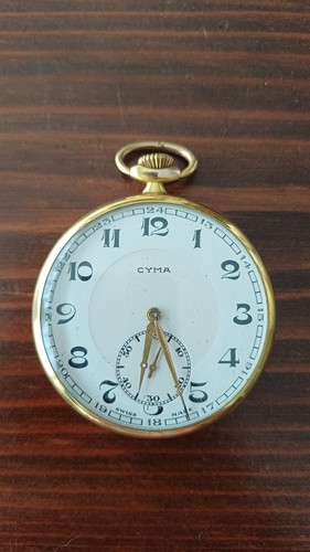 Cyma orologio tasca vintage - cyma,
