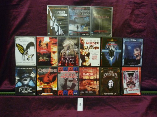 Horror dvd titoli vari - titoli,