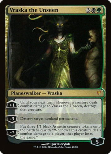 Mtg magic vraska - the, unseen
