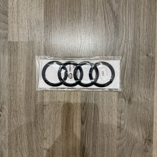 Audi anelli posteriori nero - audi,
