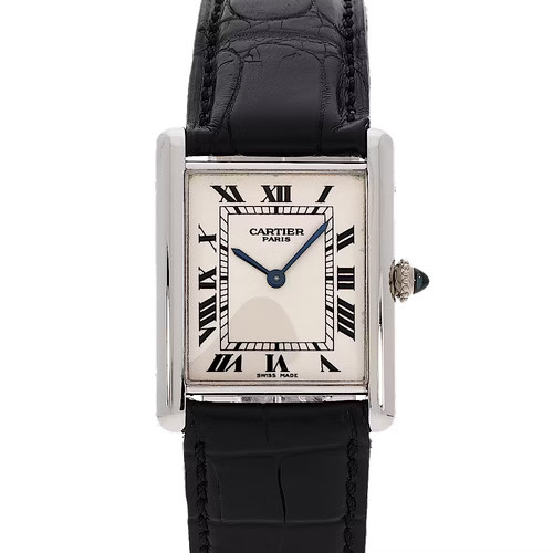 Cartier tank carica manuale - manuale, 30