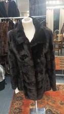 Giacca In Visone Nero