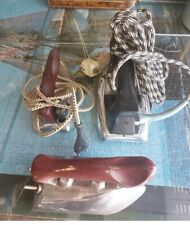 Lotto 3 Vecchi Ferri Da Stiro