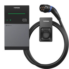 TOPDON PulseQ AC Lite 22 kW Wallbox tipo 2 EV caricatore app RFID Wi-Fi IP65