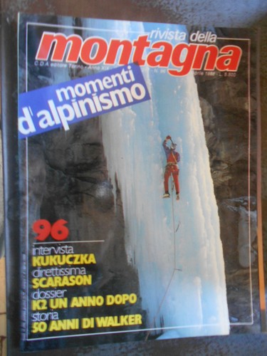 Rivista della montagna num 96 - della, num.