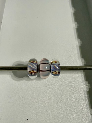 Trollbeads set tre perline - trollbeads, di