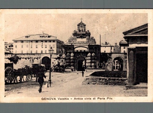 Genova vecchia antica cinta - antica,