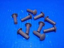 KIT 10 PEZZI RIBATTINI BORCHIE RIVETTI IN FERRO  18mm x 4.5mm (P45)