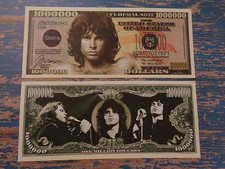 10 Bollette: The Porte Rock Band ~ Jim Morrison ~ Uno Milione Dollari