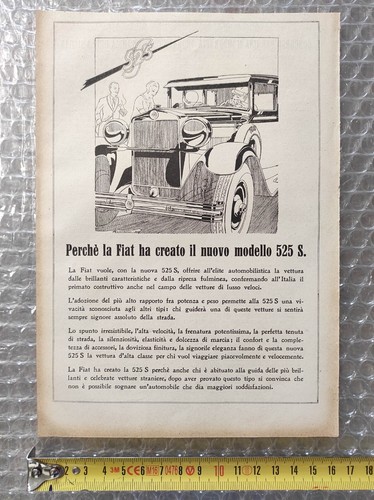 Antica pubblicità 1929