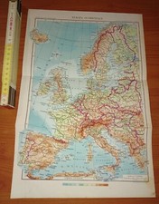 Cartina geografica europa - cartina,